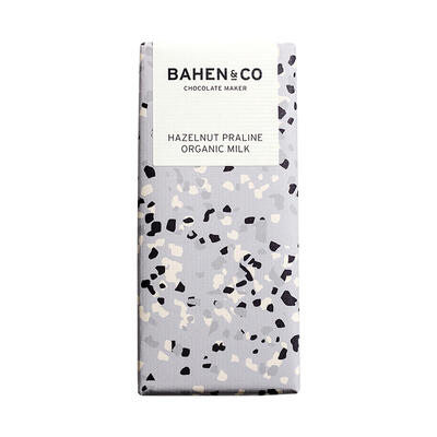 Bahen & Co Chocolate Hazelnut Praline - Organic Milk - 75g