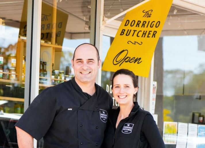dorrigo butcher - ben and meg