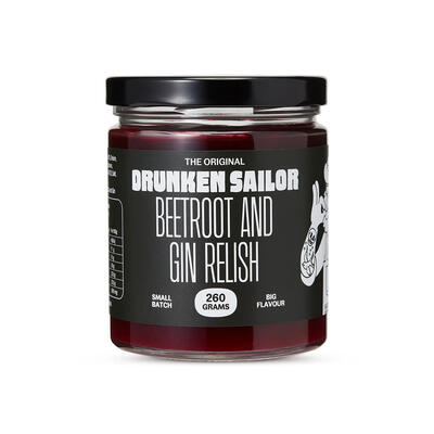 Beetroot and gin relish