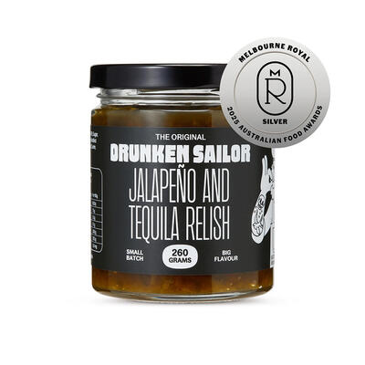 Jalapeno & tequila relish